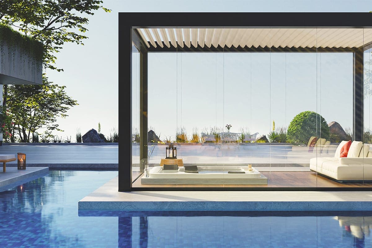 Pergola czy ogród zimowy - co lepiej sprawdzi się przy domu w Bieszczadach?