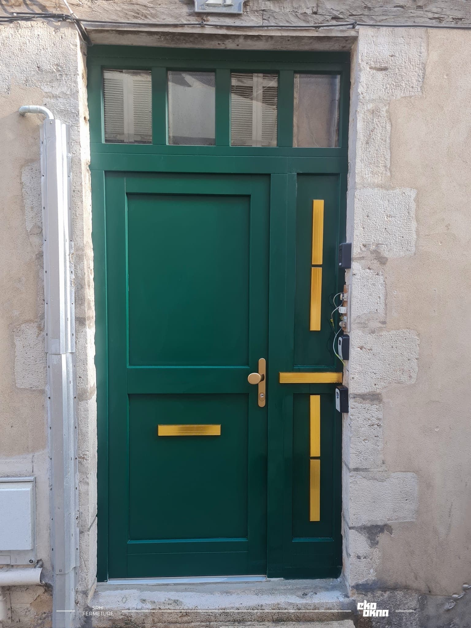 Realizacja – drzwi wejściowe